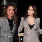 الملكة رانيا وإليسا بالبدلة نفسها والاثنتان ترتكبان الأخطاء في تنسيقها!