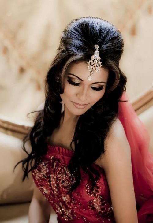 most gorgeous and lovely indain bridal hairstyles - life 'n