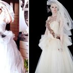 بيع أوّل فساتين زفاف ملكة البوب في المزاد العلني