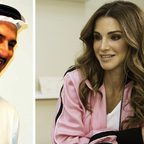 صورة تجمع الملكة رانيا وحبيب ريهانا العربي "حسن جميل"..فما المناسبة؟