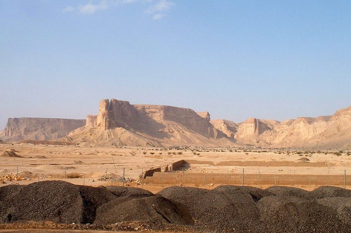 تقع هضبة حِسْمَى جنوب غرب المملكة العربية السعودية